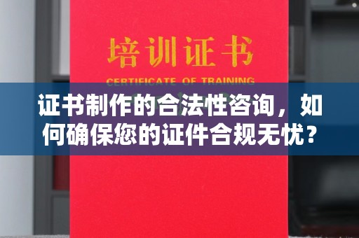 南州证书制作的合法性咨询，如何确保您的证件合规无忧？